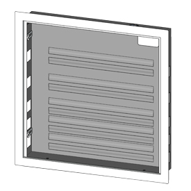 Шкаф металлический 500 x 500 x 110 мм GE551 Giacomini GE551Y038