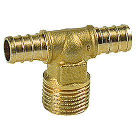 Тройник с наружной резьбой 1/2"x1/2"Mx1/2" GZ153 Giacomini GZ153Y033