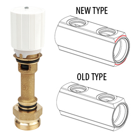 Корпус термостатического клапана 1 1/4" x 18 P10V Giacomini P10VY002