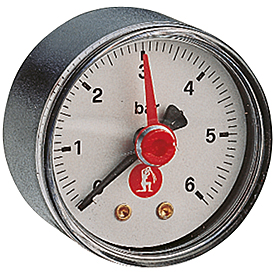 Манометр 1/4" 0-6 бар (зад.) R225 Giacomini R225Y001