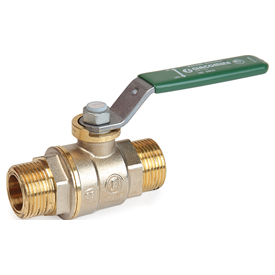 Кран шаровой с нар./нар. резьбой 1" R253WL Giacomini R253WX035
