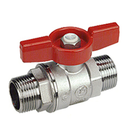 Кран шаровой с нар./нар. резьбой 1" R253D Giacomini R253X005