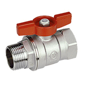 Кран шаровой с вн./нар. резьбой 1/4" R254D Giacomini R254X001