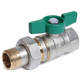 Кран шаровой с отводом 1/2"F x 1/2"M R259W Giacomini R259WX023