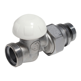 Прямой отсечной клапан с нар. резьбой 1/2" x 3/4"E R31TG Giacomini R31EX037