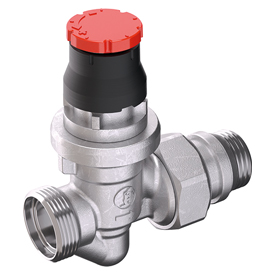 Прямой динамический термостатический клапан с нар. резьбой 1/2" x 16 R412DB Giacomini R412DBX033