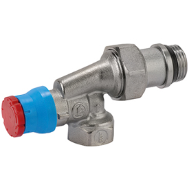 Угловой осевой термостатический клапан 1/2" x 18 R415TG Giacomini R415X043