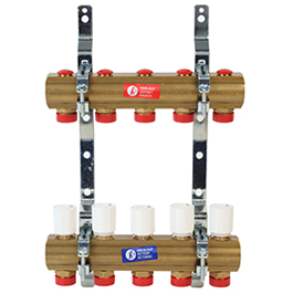 Сборный коллекторный узел 1" x 3/4"E /2 R553D Giacomini R553ZY042