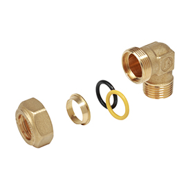 Угольник с нар. резьбой 1/2"x14 R562 Giacomini R562Y113