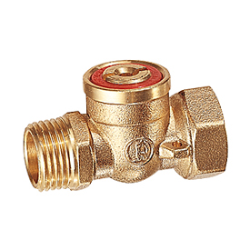 Кран шаровой выпускной с нар./вн. резьбой 1/2" R609 Giacomini R609Y013
