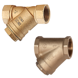 Косой сетчатый фильтр 1 1/4" R74A Giacomini R74AY106