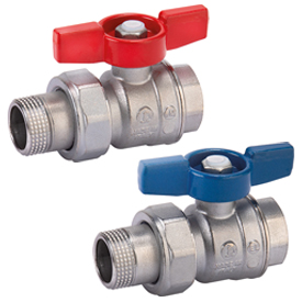 Кран шаровой с отводом 1 1/4"F x 1 1/4"M R859 Giacomini R859X329