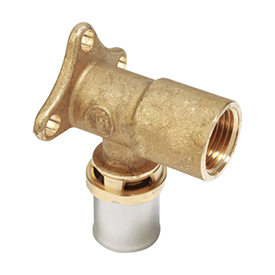 Угловой установочный фитинг 1/2"x(16x2) RM139 Giacomini RM139Y033